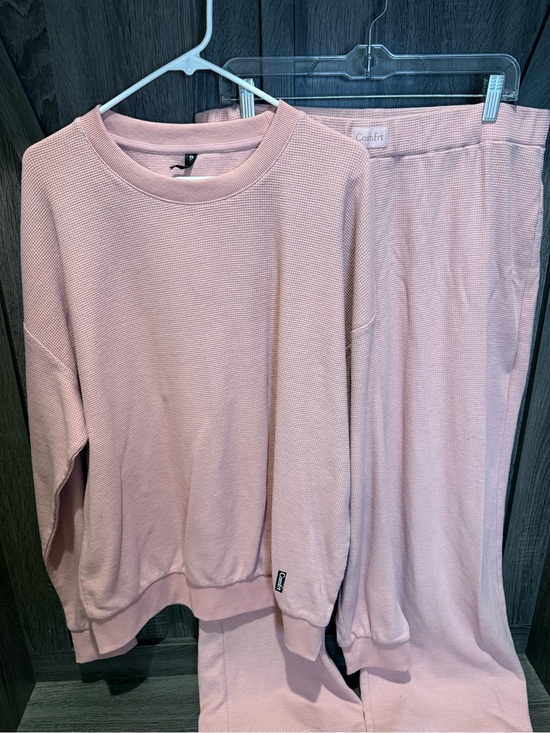 Comfrt Other - Comfort Knit Lounge Set - Light Pink